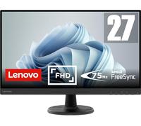 Lenovo D27-40 27 Inch PC Monitor | FHD, 1080p, 75Hz, IPS, 4ms, VGA and HDMI