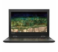 Lenovo DCG SOURCING 500e Chromebook 2nd Gen 81MC005AUS 11.6" Touchscreen Convertible 2 in 1 Chromebook - HD - Intel Celeron N4120-4 GB - 32 GB Flash Memory - English Keyboard - Black - Intel Chip -