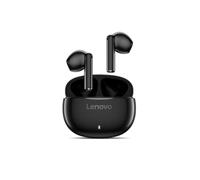 Lenovo E310 Wireless Bluetooth Earbuds, AI Noise Cancelling, In-Ear Headphones with Mic, Touch Control, Long Battery Life, 114±3 dB, Black