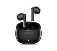 Lenovo E310 Wireless Bluetooth Earbuds, AI Noise Cancelling, In-Ear Headphones with Mic, Touch Control, Long Battery Life, 114±3 dB, Black