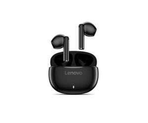 Lenovo E310 Wireless Bluetooth Earbuds, AI Noise Cancelling, In-Ear Headphones with Mic, Touch Control, Long Battery Life, 114±3 dB, Black