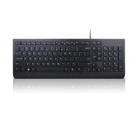 Lenovo Essential USB Wired Keyboard QWERTY UK English - Black