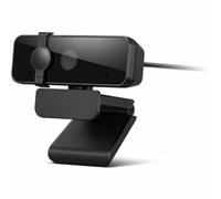 Lenovo Essential Webcam - 30 fps - Black - USB 2.0 Type A - Full HD - 1920 x 1080 Video - 85° Angle - Tripod Mount - Microphone - Windows 10, Windows 11, macOS, ChromeOS - Privacy Cap, Tripod Moun