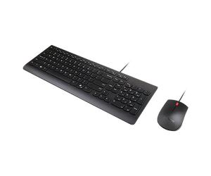 Lenovo Essential Wired Combo Keyboard and Mouse - 4X31R64438