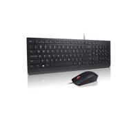 Lenovo Essential Wired Combo - Keyboard and Mouse Set - USB - Greek