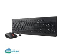 Lenovo Essential Wireless Keyboard and Mouse Set - Black