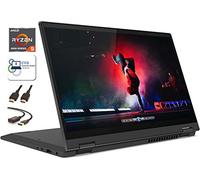 Lenovo Flex 5 14" 2-in-1 Convertible Touchscreen FHD Laptop Computer PC, Ryzen 5 4500u, 16GB RAM, 1TB SSD, Fingerprint, Backlit Keyboard, HDMI, Webcam, Stylus, Windows 10 +CUE Accessories Bundle