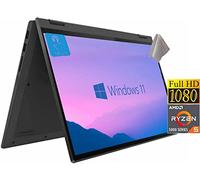 Lenovo Flex 5 Laptop, 14.0" FHD Touch Display, AMD Ryzen 5 5500U, 16GB RAM, 512GB PCIe SSD, AMD Radeon Graphics, Windows 11 Home with JAWFOAL Accessories