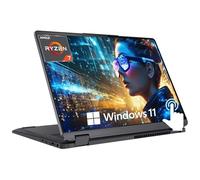 Lenovo Flex 5 Laptop, 14 Inch 2.2K IPS Touchscreen Display, 2-in-1, AMD Ryzen 7 5700U, Backlit Keyboard, Fingerprint Reader, Long Battery Life, Windows 11, w/WOWPC Bundle (16GB RAM | 2TB PCIe SSD)