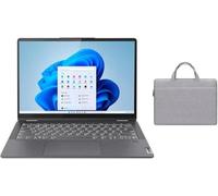 Lenovo Flex 5i 14" Touchscreen 2-in-1 Laptop | Intel Core i5-1235U Processor | 8GB RAM | 512GB SSD | Intel Iris Xe Graphics | Backlit | Fingerprint | Windows 11 S | Bundle with Grey Bag