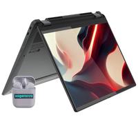 Lenovo Flex 5i 2-in-1 Touch Screen Laptop, 14" WUXGA IPS Touchscreen, 8GB RAM, 384GB SSD, Intel Core i3-1315U Processor, Chrome OS, SageNova Earphones, Storm Grey