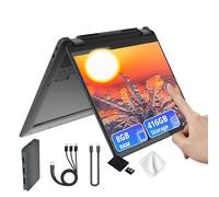 Lenovo Flex 5i Chromebook Plus 14" WUXGA Touchscreen 2-in-1 Laptop, Intel Core i5-1334U, 8GB LPDDR4x, 416GB Storage (256GB SSD&160GB Docking Station), Backlit Keyboard, FHD Camera, Chrome OS, Gray