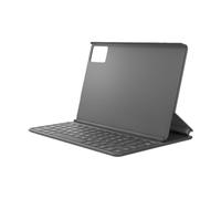 Lenovo Folio Keyboard for Idea Tab, Protective Tablet Keyboard Case with Built in Stand & Pen Holder, Pogo Pin Connection, PU Leather Cover, Luna Grey
