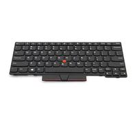 Lenovo, FRU01YP126, SKPMXKB-BLBKBE, Keyboard, Belgian, Backlit, Compatibility to ThinkPad X280, Black