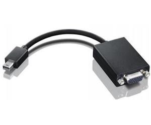 Lenovo FRU03X6402 Mini-DisplayPort to VGA Adapter, 0.172m Black