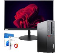 Lenovo Full Desktop PC Intel Core i5-8400 up to 4.60GHz | RAM 16GB | 512GB SSD | 27 ThinkVision FullHD Wifi Monitor Win 11 OFFICE 2021 Professional 36 months warranty