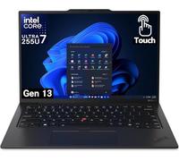 Lenovo Gen 13 ThinkPad X1 Carbon Touchscreen Laptop with Intel Ultra 7 255U Processor, 14" WUXGA 100% sRGB, 32GB DDR5 RAM, 1TB NVMe Performance SSD, FHD+ IR+ RGB Camera, and Windows 11 Pro