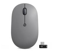 Lenovo Go USB-C Maus wireless, Funk Optisch grey 5 Tasten 2400 dpi
