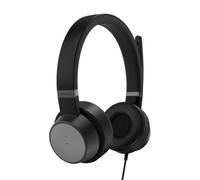 Lenovo Go Wired ANC Headphones Wired Headband Car/Home Office USB Type C Black 4XD1C99223