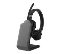 Lenovo Go Wireless ANC Headset Wired & Wireless Head-band Office/Call center USB Type-C Bluetooth Charging stand Black
