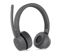 Lenovo Go Wireless ANC Headset Wired & Wireless Head-band Office/Call center USB Type-C Bluetooth Grey