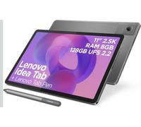 Lenovo Idea Tab - Display 11" 2.5K (2560x1600) 90Hz, Processor Mediatek Dimenity 6300, RAM 8GB, Memory 128GB, WiFi 5, Tablet Android 15, Tab Pen included - Luna Grey