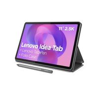 Lenovo Idea Tab - College Tablet - 11″ 2.5K IPS Touchscreen Display - 90Hz - MediaTek Dimensity 6300-8 GB Memory - 256 GB Storage - Integrated Arm Mali-G57 MC2 Tab Pen and Folio Case