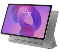 Lenovo Folio Case For Idea Tab Plus - Ultra-Slim Cover with Magnetic Closure, Integrated Stand Function and Digital Pen Compartment - Cloud Grey