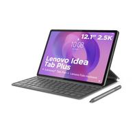 Lenovo Idea Tab Plus Android Tablet | 12.1 inch 2.5K (2560x1600) Display | MediaTek Dimensity 6400 | 12 GB RAM | 256 GB UFS 2.2 | Wi-Fi 5 | Luna Grey | Tab Pen + Folio Keyboard