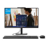 Lenovo IdeaCentre 24 23.8" All-in-One with Lifetime Office 365 for Web, 16GB DDR4 RAM, 512GB PCIe SSD, Intel N100 Processor, FHD AIO Desktop Computer, WiFi 6, Bluetooth, Jet Black, Win 11 Home