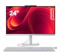 Lenovo IdeaCentre 24" FHD All-in-One Desktop Computer with Lifetime Office 365 for The Web • 16GB RAM • 1TB Storage (512GB SSD w/ 512GB External) • Intel Core • Wired Keyboard and Mouse • Windows 11