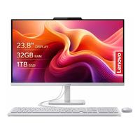 Lenovo IdeaCentre 24" High Performance All-in-One Desktop Computer • 8-core Intel Core i3 Processor • 32GB RAM • 1TB SSD • Office 365 for The Web • Wireless KB&Mouse • Wireless Charging Base • Win 11
