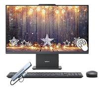 Lenovo IdeaCentre 27" FHD Touchscreen All-in-One Desktop Computer, 10-Cores Intel Core i7 Processor, 16GB DDR5 RAM 1TB SSD, Windows 11, Wireless Keyboard & Mouse with 8-in-1 Hub Included, Black