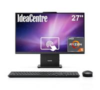 Lenovo IdeaCentre 27" Touchscreen All-in-One Desktop Computer • 6-core AMD Ryzen 5 Processor • 64GB DDR5 • 1TB SSD • Office 365 for The Web • Wireless KB&Mouse • Wireless Charging Base • Win 11