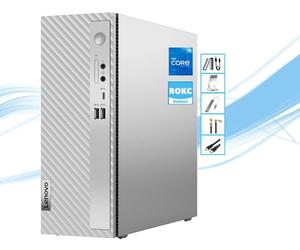 Lenovo IdeaCentre 3 Desktop Computer with AI Technology, 64GB RAM, 1TB SSD and 128GB Portable SSD, Intel Core i5-14400, Wi-Fi 6 | RJ-45 | VGA, Card Reader, Copilot