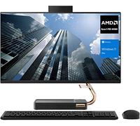 Lenovo Ideacentre A540 Business All-in-One Desktop, 23.8" FHD Screen, AMD Ryzen 5 Pro 4650GE, 16GB RAM, 1TB SSD, Webcam, HDMI, Wi-Fi, Wireless Keyboard & Mouse, Windows 11 Pro, Black