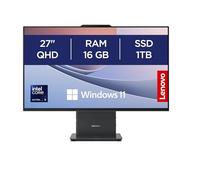Lenovo IdeaCentre AIO 3 24” All-in-One PC, Intel Core i5 Processor, 16GB RAM, 1TB SSD, 23.8” FHD IPS Display,Quiet Efficient Performance for Home or Office, Wireless EOS Keyboard and Mouse - Luna Grey