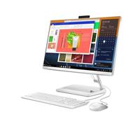 Lenovo IdeaCentre AIO 3 24ALC6 23.8" FHD All-in-One Desktop PC, AMD Ryzen 5 7430U 6-Core, 16GB DDR4 RAM, 512GB PCIe SSD, Windows 11 Home, Wi-Fi, White (F0G1011WUK)