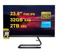 Lenovo IdeaCentre AIO 3 All-in-One Desktop 23.8" FHD IPS Anti-Glare Intel Quad-core i3-10100T 32GB RAM 2TB SSD Win10 w/ICP Accessory
