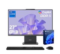 Lenovo IdeaCentre Business Computer All-in-One PC, 27" FHD 100Hz Display, Intel Core i7-13620H, 32GB DDR5, 1TB SSD, Wi-Fi 6, Windows 11 Pro with AI & Microsoft Copilot, Wireless KB & M, Grey