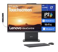 Lenovo IdeaCentre HIGH Performance All-in-One 27" Touchscreen IPS FHD Display (Intel i7-13620H, 64GB DDR5, 2TB PCIe SSD, Intel UHD, WiFi 6, Webcam, Bluetooth 5.2, Win 11 Pro) w/DKZ USB Port Expander