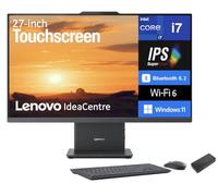 Lenovo IdeaCentre HIGH Performance All-in-One 27" Touchscreen IPS FHD Display (Intel i7-13620H, 64GB DDR5, 2TB PCIe SSD, Intel UHD, WiFi 6, Webcam, Bluetooth 5.2, Win 11 Home) w/USB-C Dock