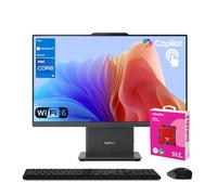 Lenovo IdeaCentre I 24" FHD Touchscreen All-in-One Business Copilot AI Desktop, Intel Core i5-13420H, 32GB DDR5 RAM, 1TB SSD, Wi-Fi 6, W11H, Wireless KB & M, Bundle with ADATA 512GB External SSD