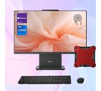 Lenovo IdeaCentre I Gen 9 27" Business All-in-One Desktop, 27" FHD 100Hz Touchscreen, Intel Core i7-13620H, 64GB DDR5 RAM, 4TB SSD, Wi-Fi 6, Windows 11 Pro, Grey + with A-Data 512 External SSD Bundle
