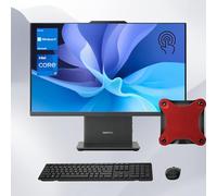 Lenovo IdeaCentre I Gen 9 All-in-One Desktop, 27" FHD 100Hz Touchscreen, Intel Core i7-13620H, 64GB DDR5 RAM, 4TB SSD, Webcam, Wi-Fi 6, Windows 11 Home, Grey + with A-Data 512 External SSD Bundle