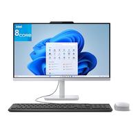 Lenovo 24 IdeaCentre All-in-One 1080P Desktop Computer, Intel 8-Core i3-N305 Processor, 16GB DDR4 RAM, 512GB PCIe SSD, 23.8" AIO for Home, Lifetime Office 365 for Web, WiFi 6, Bluetooth, Win 11, White