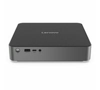 Lenovo IdeaCentre Mini 01Q8X10 91B6001PUT Desktop Computer - Qualcomm Snapdragon X X1-26-100-32 GB - 512 GB PCI Express NVMe 4.0 x4 SSD - Tiny - Luna Gray - Qualcomm Chip - Windows 11 Home - Adreno