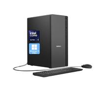 Lenovo IdeaCentre Tower Desktop Computer, 10-core Intel Ultra 5 225 Processor, 16GB DDR5, 256GB SSD + 1TB HDD, HDMI + VGA, Wi-Fi 6E, RJ-45, USB-C, Wired Keyboard & Mouse, Windows 11 Home