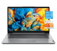 Lenovo IdeaPad 1 14 Laptop, 14.0" HD Display, Intel Pentium N5030 4-Core(Beat N4020), 4GB RAM, 256GB Storage, Intel UHD Graphics 605, 1 Year Microsoft 365, Win 11 in S Mode, ZYN Bundle