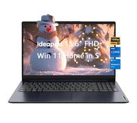 Lenovo IdeaPad 1 15.6" Anti-Glare FHD Laptop, Intel Core i5-1235U, 16GB RAM, 1TB SSD, SD Card Reader, WiFi 6, HDMI, Bluetooth, Windows 11 Home in S, Abyss Blue, with 5ave Accessories